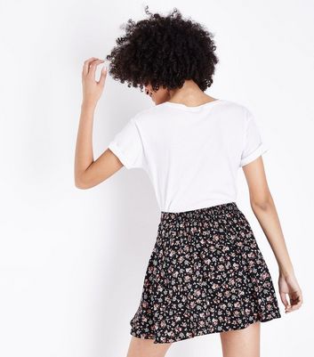 ditsy skater skirt