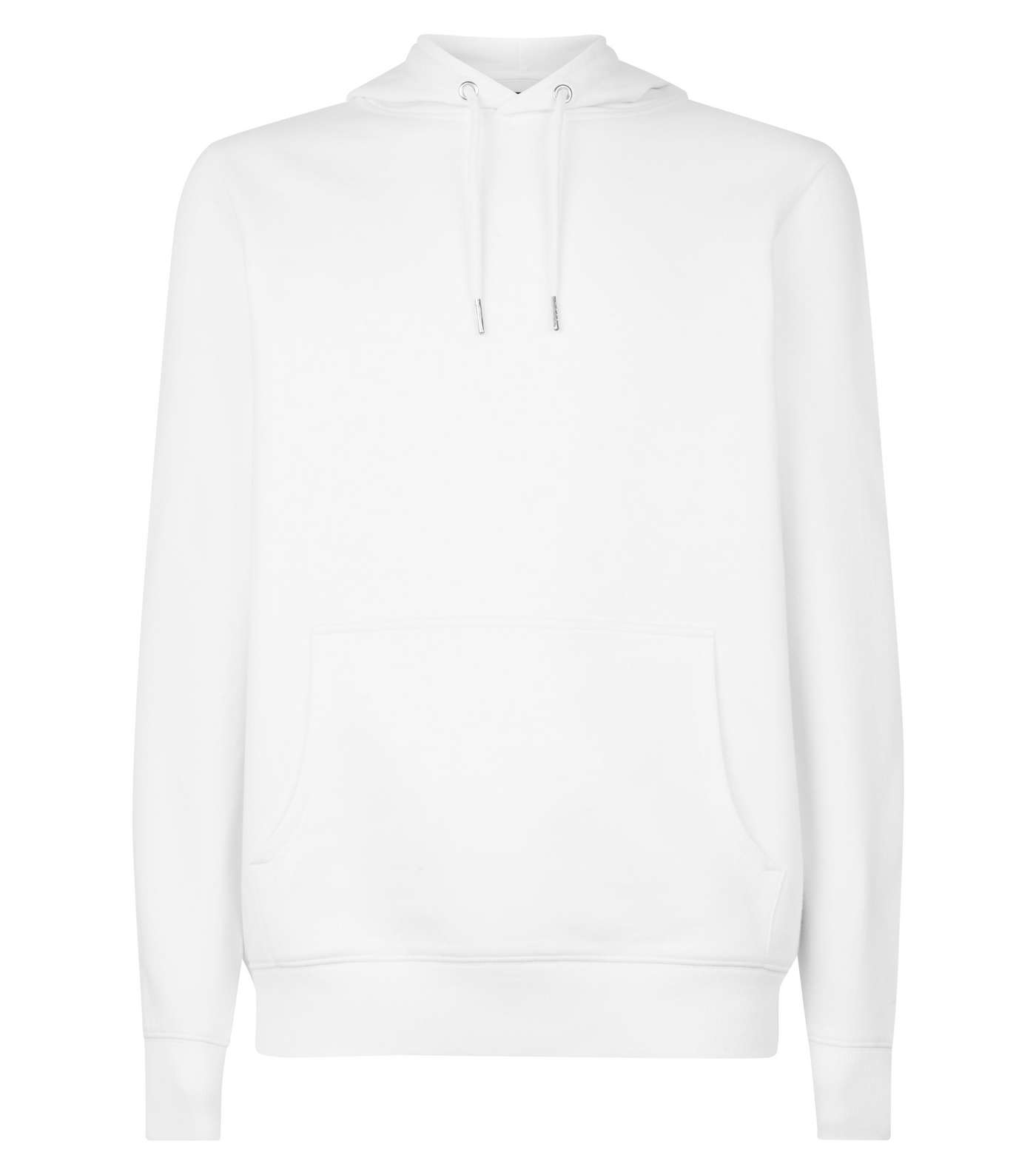 Off White Pocket Front Hoodie Image 4