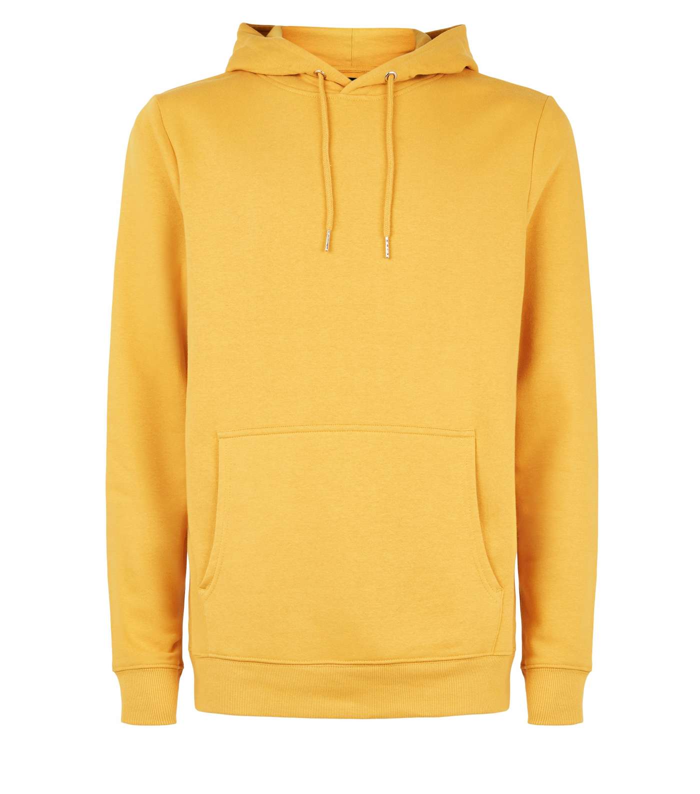 Yellow Pocket Front Hoodie Image 4