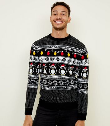 mens penguin jumper