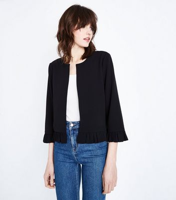 new look frill jacket