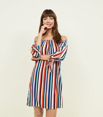 new look striped dress