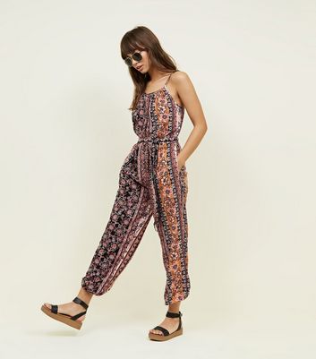 new look black jumpsuit sale