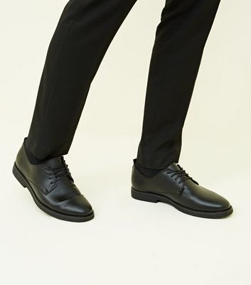 new look mens black shoes