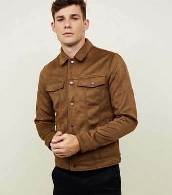 tan suede jacket new look