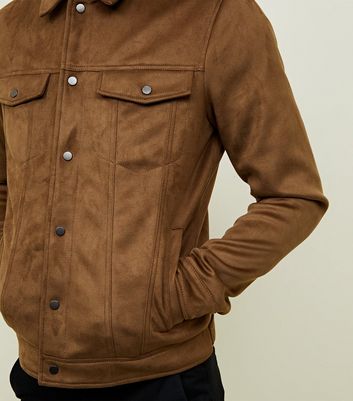 new look faux suede jacket