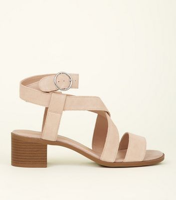 Nude sandal hotsell heels new look