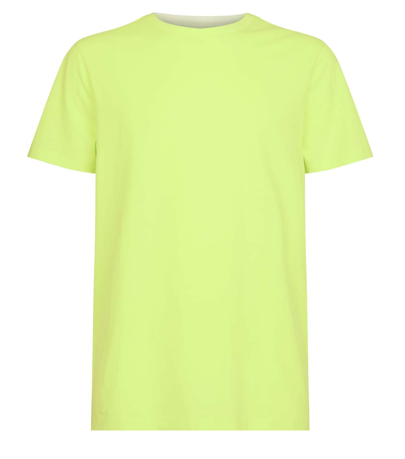 Lime Crew Neck T-Shirt Image 4