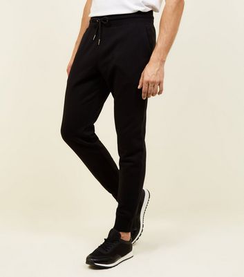 new look black joggers