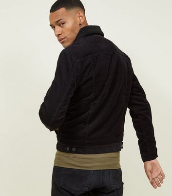 Black corduroy jean clearance jacket