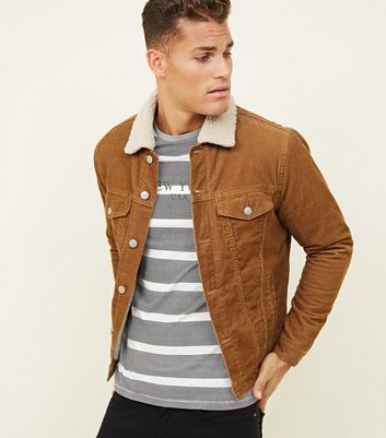 New look corduroy jacket hotsell