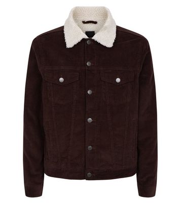 New look cord jacket best sale