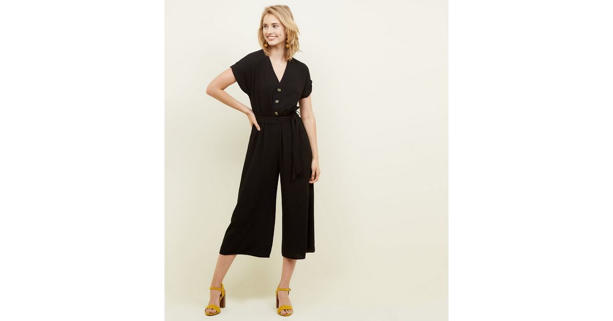 Linen Rich Utility Jumpsuit