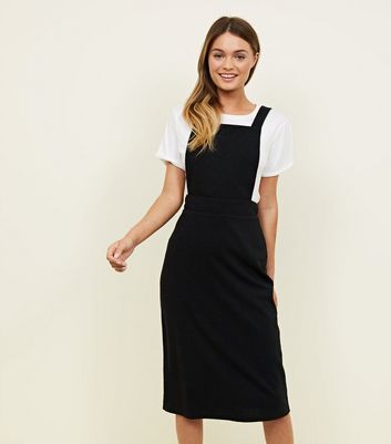 midi pinafore skirt