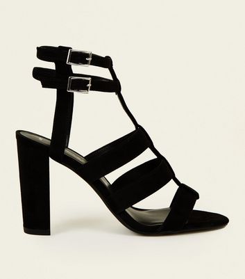 new look gladiator heels