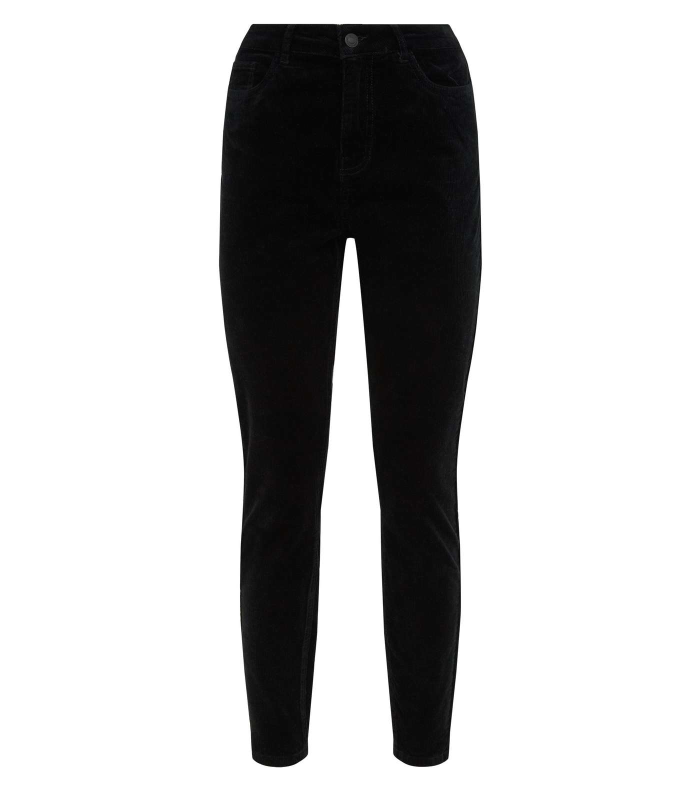 Black Corduroy Super Skinny Dahlia Jeans  Image 4