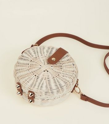 new look wicker bag