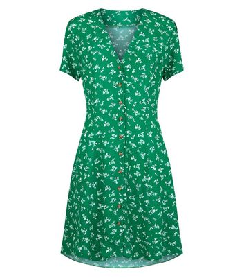 New look 2024 green tea dress