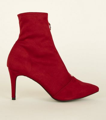bottines chaussettes a talons