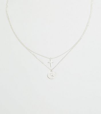 new look coin necklace