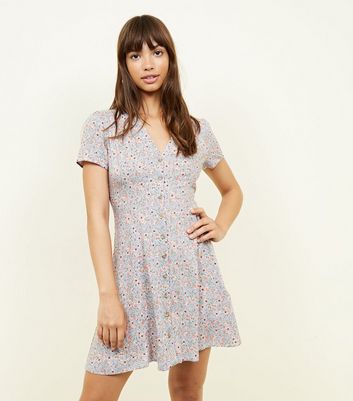 jigsaw modern ditsy tea dress