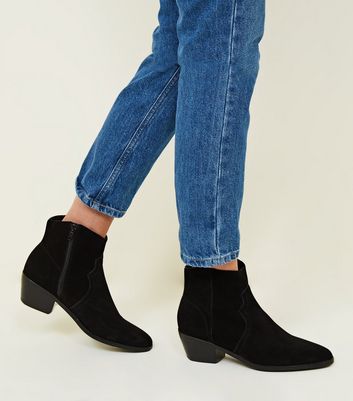 new look western ankle boots