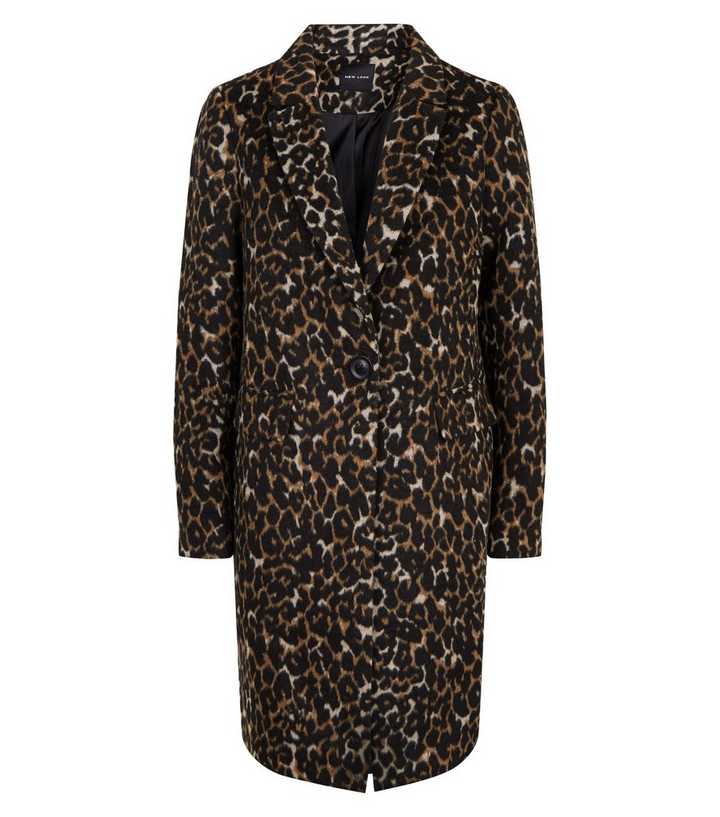 manteau imprimé léopard
