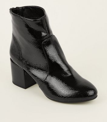 new look crinkle boots