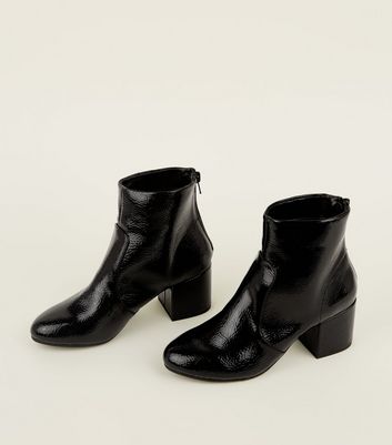 new look crinkle boots