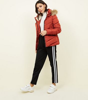 new look rust jacket