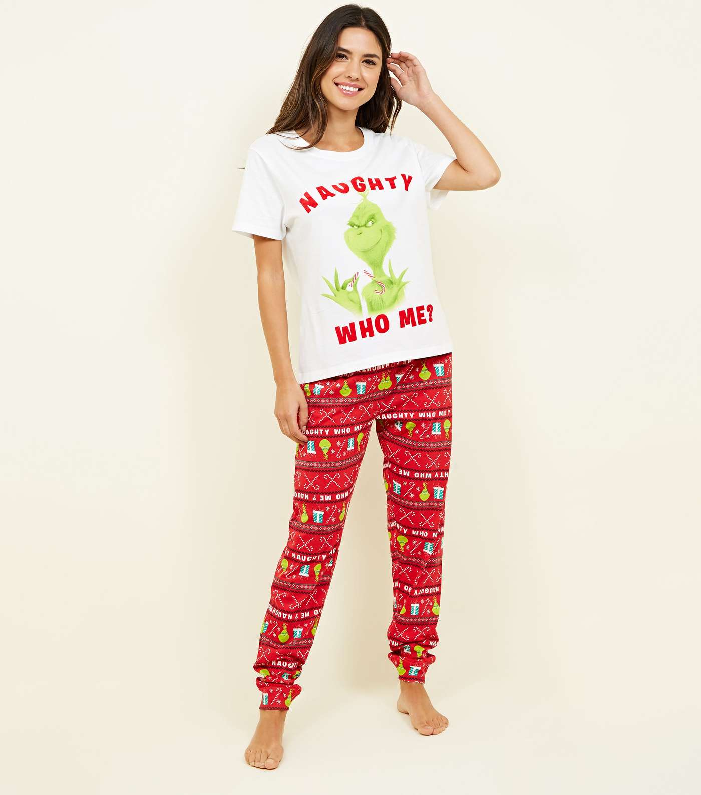 Red Grinch Pyjama Set