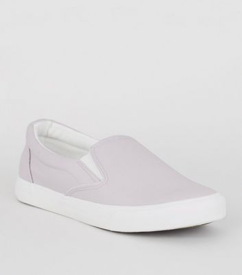 New look best sale slip on trainers