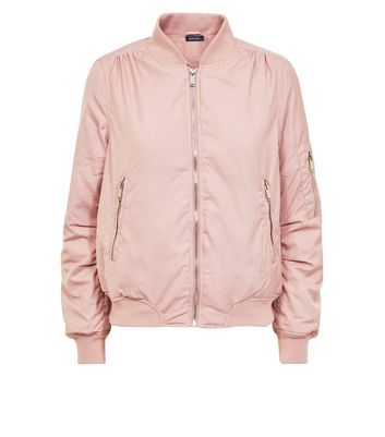 new look pink bomber jacket