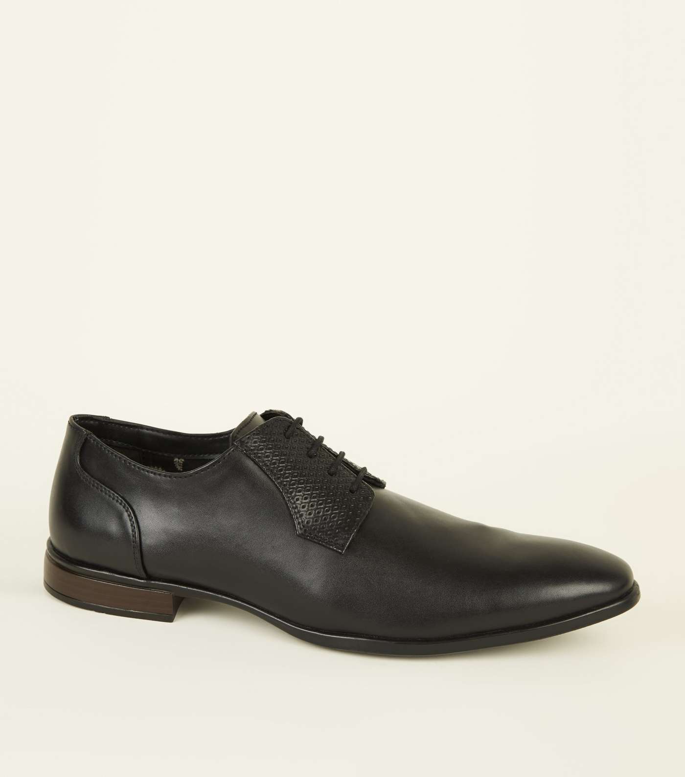 Black Embossed Shoes Image 2