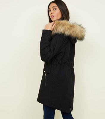 Parka coats cheap womens new look