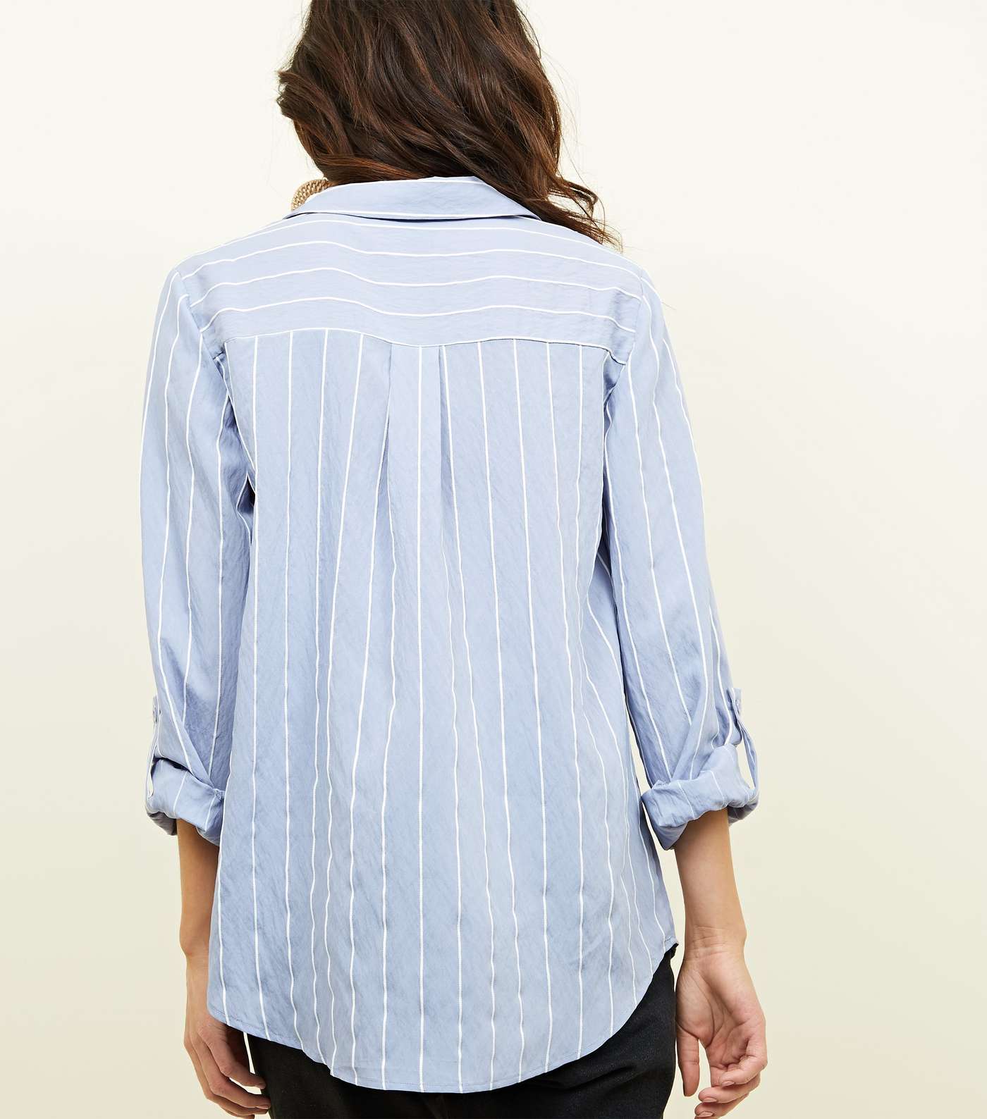 Blue Stripe Overhead Shirt Image 3