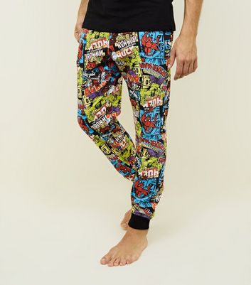 Jogging multicolore Marvel New Look