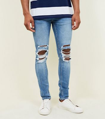 new look mens ripped jeans