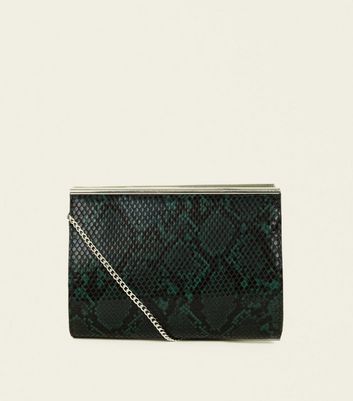 new look snake bag