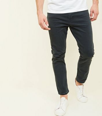 grey ankle grazer jeans
