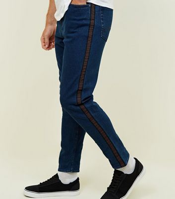 side tapered jeans