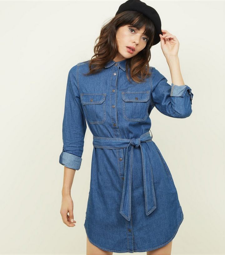 Newlook Pattern 6449 Misses' Easy Shirt Dress And Knit Dress ...