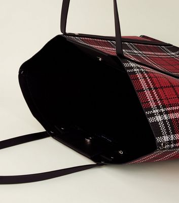 new look red bag