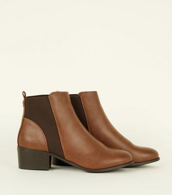 low block heel chelsea boots