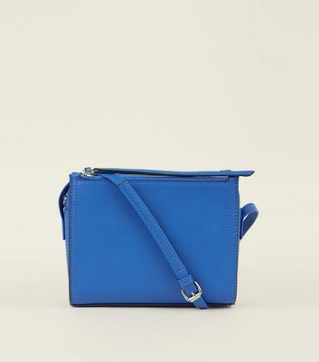 new look blue bag