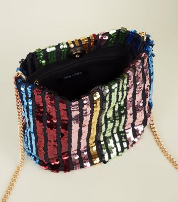 Sequin bag deals new look