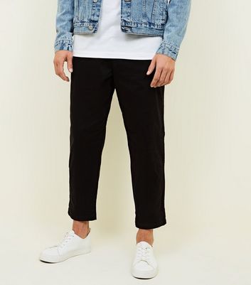 new look mens black jeans