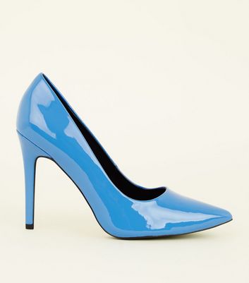 Blue Heel Shoes | Navy & Pastel Blue Heels | New Look