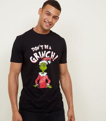 grinch black shirt