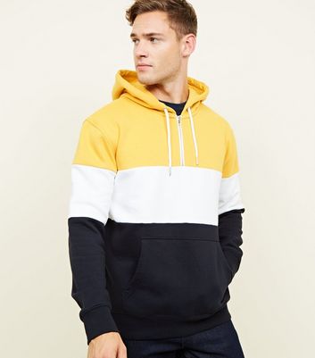 yellow hoodie new look